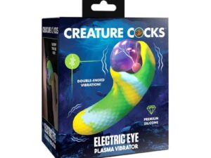 XR LLC Creature Cocks Electric Eye Plasma Vibrator – Dual Motor Rechargeable Waterproof Stimulator