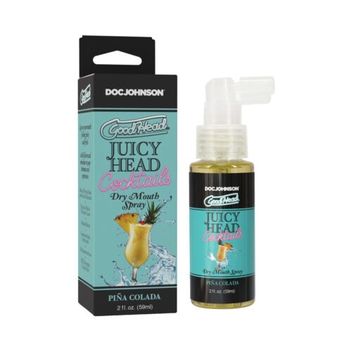 Doc Johnson GoodHead Juicy Head Cocktails Pina Colada Dry Mouth Spray - 2 oz.