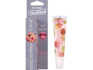 Doc Johnson GoodHead Pout Perfection Lip Balm Cherry Limeade – Ultra Moisturizing & Deliciously Flavored
