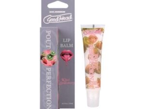 Doc Johnson GoodHead Pout Perfection Lip Balm Kiwi Strawberry - Ultra-Moisturizing & Flavored Lip Care