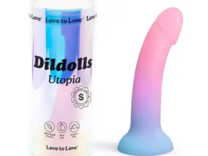 Lovely Planet USA Love to Love Dildolls Utopia Small - Silicone Pleasure Toy with Curved Design and Strong