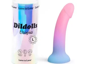 Lovely Planet USA Love to Love Dildolls Utopia Large - Curved Silicone Pleasure Doll with Suction Base