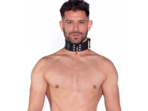 Simply Pleasure Ltd Prowler Red Leather Collar Small/Medium