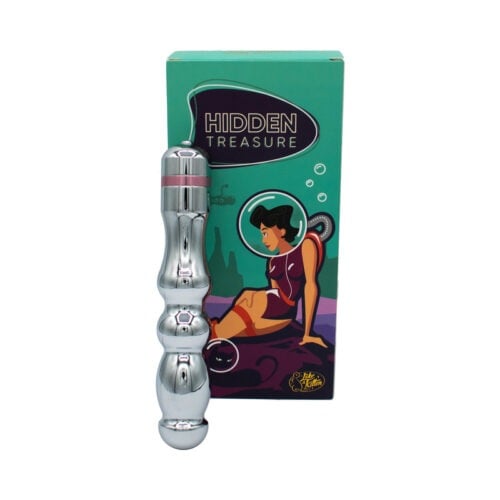 Like A Kitten Hidden Treasure Metal Vibrator – Waterproof, Rechargeable, Body-Safe Pleasure Toy