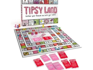 Kheper Games Tipsy Land Game - Fun Drinking Party Board Game