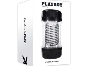 Evolved Playboy Spring Fling Large Clear/2 AM - Twist & Tighten Sex Stroker