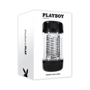 Evolved Playboy Spring Fling Large Clear/2 AM - Twist & Tighten Sex Stroker