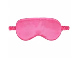 Shots America LLC Ouch! Satin Mask Pink – Sensory-Enhancing Blindfold for Teasing & Play