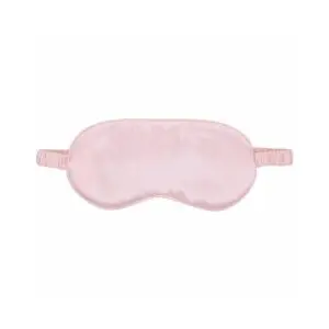 Shots America LLC Ouch! Satin Mask Powder Pink – Sensory Blindfold for Teasing and Intimate Play