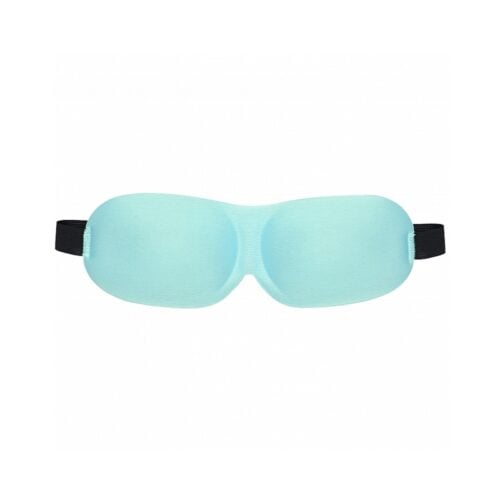 Shots America LLC Ouch! 3D Mask Powder Blue - Sensory Blindfold for Intimate Play