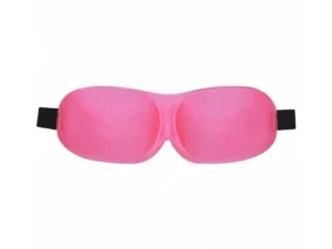Shots America LLC Ouch! 3D Mask Pink – Sensory Blindfold for Intimate Play and Exploration
