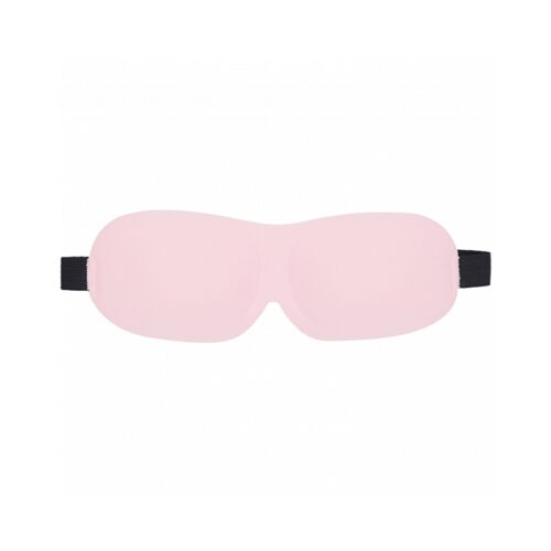 Shots America LLC Ouch! 3D Mask Powder Pink – Sensory Play Blindfold with Contoured Eye Pockets