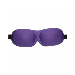 Shots America LLC Ouch! 3D Mask Purple - Sensory Blindfold for Enhanced Play