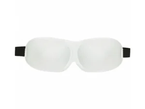 Shots America LLC Ouch! 3D Mask Silver - Luxurious Sensory Blindfold for Enhanced Play