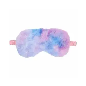 Shots America LLC Ouch! Fluffy Mask Multicolor 2 - Soft Satin Blindfold for Sensual Play