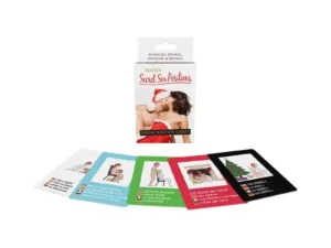 Kheper Games Santa's Secret Sex Positions Cards - 50 Unique Position Cards for Spicing Up Your Intimate Life