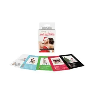 Kheper Games Santa's Secret Sex Positions Cards - 50 Unique Position Cards for Spicing Up Your Intimate Life