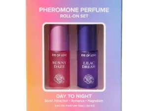 A&R Naturelles Inc Eye of Love Bloom Day to Night Pheromone Roll-On Set for Her - 0.34 oz