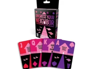 Little Genie Productions Undress Your Neighbor Card Game – Interactive Party Game for Adults