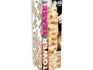 Hott Products Unlimited Tower Tease Naughty Adult Stacking Game (Part No. HP-3760)