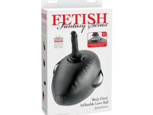Pipedream Fetish Fantasy Series Body Dock Inflatable Love Ball - Black