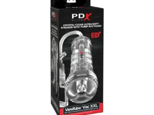 PDX Brands PDX Elite ViewTube Vac XXL Pump See Thru EZ-Grip Clear Stroker