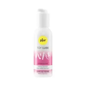 Pjur Toy Lube 3.4 oz. - Water-Silicone Hybrid Lubricant for All Sex Toys and Sensual Massage