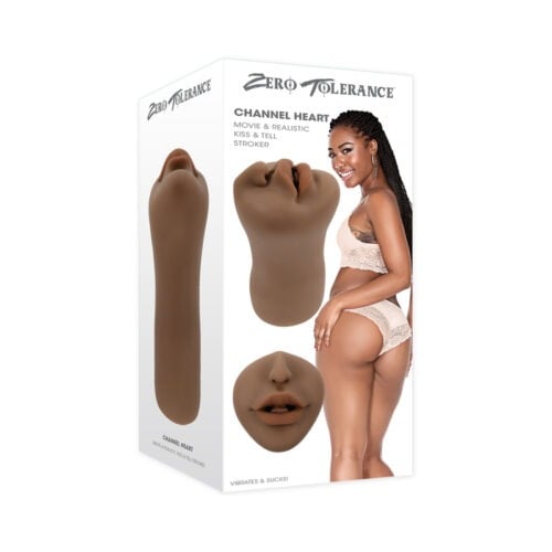 Evolved Zero Tolerance Channel Heart Movie and Realistic Kiss & Tell Stroker