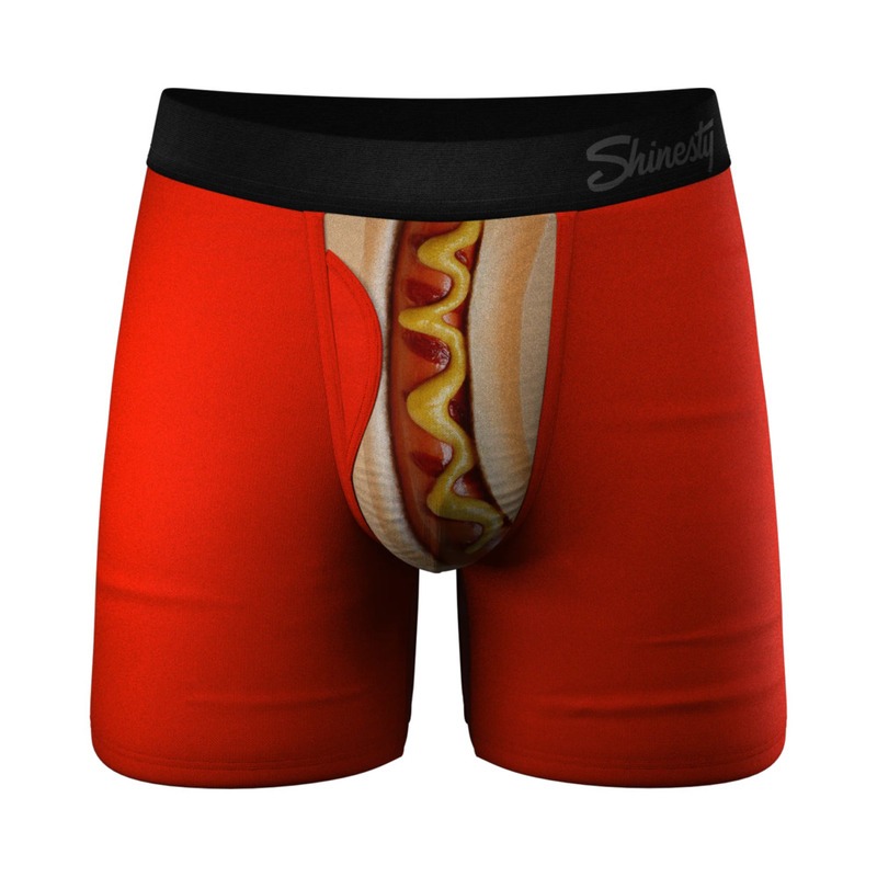 Shinesty The Coney Islands Hot Dog Ball Hammock Pouch Underwear 4XL