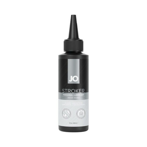System Jo JO Stroker Lubricant 4 oz. – Thick Water-Based Formula with Precision Tip Applicator