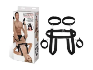 Electric EEL Inc. Lux Fetish Position Pal Harness with Removable Thigh Cuffs