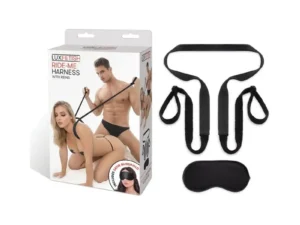 Electric EEL Inc. Lux Fetish Ride-Me Harness with Reins – Adjustable Bondage Restraint for Roleplay and