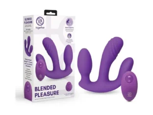 Electric EEL Inc. Together Blended Pleasure Remote Controlled Triple-Pronged Vibrator