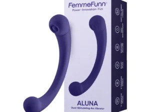 Vvole FemmeFunn Aluna Dark Purple Dual-Function Exploration Device