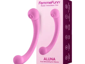 Vvole FemmeFunn Aluna Pink Dual-Action Personal Massager with 5 Thumping Speeds and Vibrations