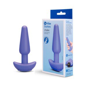 COTR Inc. b-Vibe Shake Slimline Vibrating Silicone Plug – Prostate and Solo Play