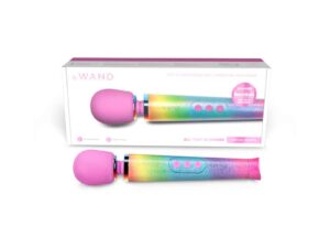 COTR Inc. Le Wand Petite All That Glimmers Rainbow Ombre Massager (Part No. LW-028 RBW)