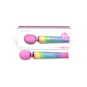 COTR Inc. Le Wand Petite All That Glimmers Rainbow Ombre Massager (Part No. LW-028 RBW)