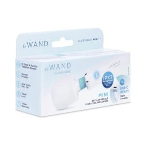 COTR Inc. Le Wand Classique Mini Rechargeable Wand Massager – Compact, Discreet & Powerful Personal Massager