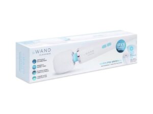 COTR Inc. Le Wand Classique Cordless Rechargeable Wand Massager - LW-057 WHT