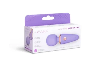 COTR Inc. Le Wand Mini Micro Wand Violet - Compact Rechargeable Personal Massager