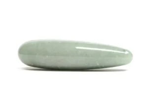 Dame Products Chakrubs Indian Jade Original Green Aventurine Wand - Handcrafted Crystal for Luck & Energy