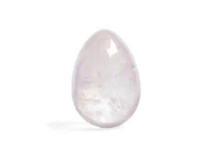 Dame Products Chakrubs Xaga Yoni Egg Obsidian (Drilled) – Crystal Pelvic Floor Exercise Tool