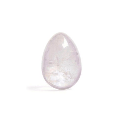 Dame Products Chakrubs Xaga Yoni Egg Obsidian (Drilled) – Crystal Pelvic Floor Exercise Tool