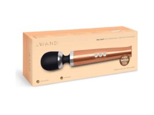 COTR Inc. Le Wand Die Cast Rechargeable Vibrating Massager Rose Gold