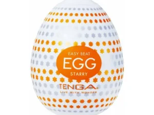 TENGA USA Inc. Tenga Egg Starry – Compact, Textured Male Masturbator with Firm Starry Bumps