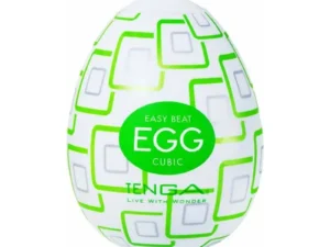 TENGA USA Inc Tenga Egg Cubic - Compact and Flexible Male Masturbator with Bold Cubic Edges