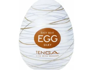 TENGA USA Inc Tenga Egg Silky – Compact and Stretchable Male Masturbator with Unique Textures