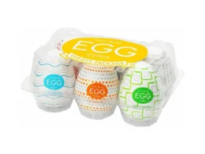 TENGA EGG Variety Pack Standard by TENGA USA, Inc – Discreet & Stretchable Pleasure Eggs with Unique Textures