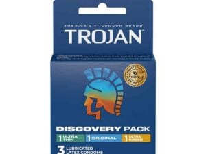 Trojan Discovery 3 Pack Condom Variety Set by Paradise Marketing Services (Part No. 2927)